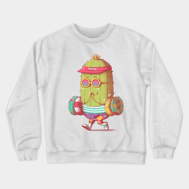 First day at work Crewneck Sweatshirt by dcoarts